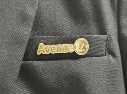 The Avenue Z Gold Pin