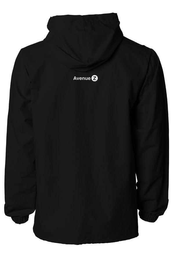 Water Resistant Hooded Windbreaker