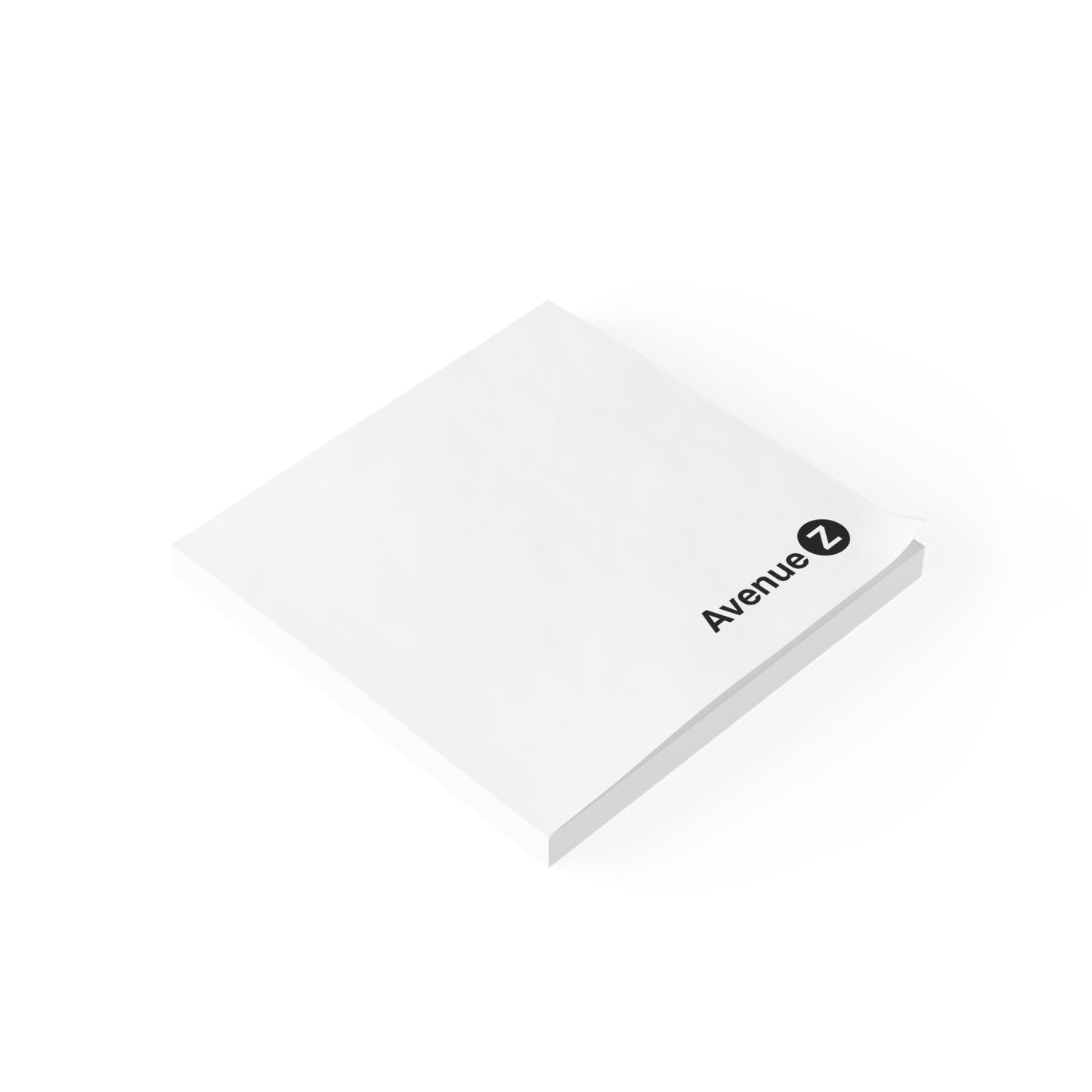 Square 'Sticky-Content' Notepads