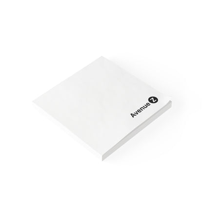 Square 'Sticky-Content' Notepads
